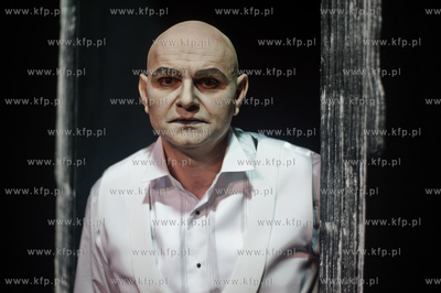 Gdansk. Teatr Wybrzeze. Proba spektaklu pt. Martwe...