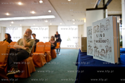 Gdynia. 39 Festiwal Filmowy w Gdyni. Promocja ksiazki...