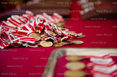 Gdansk. Dwor Artusa. Uroczystosc z okazji Dnia Edukacji...