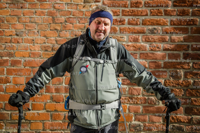 Gdansk. Podroznik Marek Kaminski startuje do kolejnego...