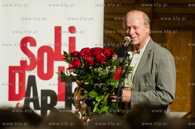 Gdansk. Dwor Artusa. Festiwal Solidarity of Art. Uroczyste...