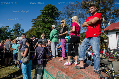 Gdańsk. Wyspa Sobieszewska. Uroczystość wbicia pierwszej...