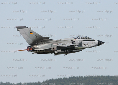 Laage, Niemcy. Z wizyta w bazie Luftwaffe  JG 73. Nz....