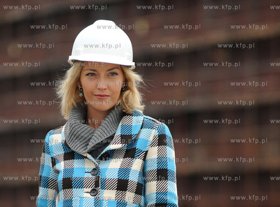 Sesja zdjeciowa aktorki Magdy Waligorskiej na terenie...