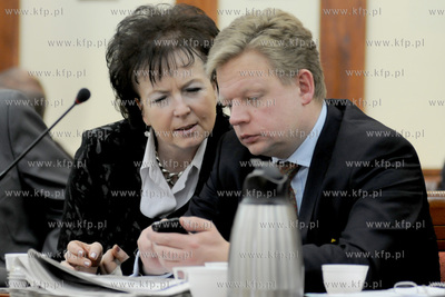 Sesja Sejmiku Wojewodztwa Pomorskiego. Podczas obrad...