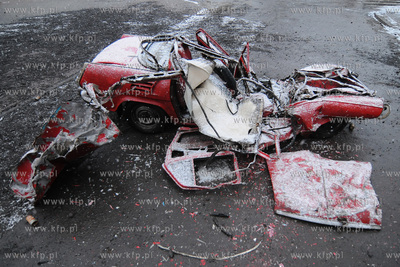 Plan zdjeciowy filmu o masakrze robotnikow na Wybrzezu...