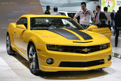 Targi motoryzacyjne w Genewie. Nz. Chevrolet Camerro...