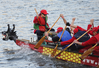 Gdansk. Motlawa. Festyn Morski zorganizowany na okolicznosc...