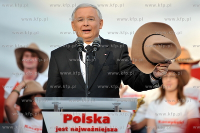 Final Kampanii prezydenckiej Jaroslawa Kaczynskiego...