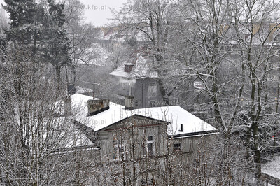 Zima w Koszalinie 29.11.2010. fot. Jaroslaw Ryfun /...