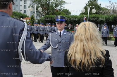 Sopot - molo. Uroczyste obchody Swieta Policji, podczas...