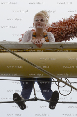 Dzien na Darze Mlodziezy ze studentami Akademii Morskiej...