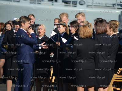 Na Molo Poludniowym w Gdyni zainaugorowano rozpoczecie...