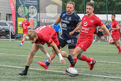 Stadion Ogniwa Sopot. Mecz rugby Energa Ogniwo Sopot...