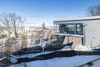 Gdynia. Zimowy widok z Kamiennej Góry. 15.02.2021...