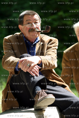 Gunter Grass - niemiecki pisarz, laureat nagrody Nobla....