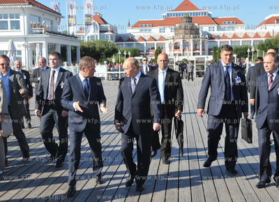 Wizyta Premiera Rosji, Wladimira Putina w Gdansku z...