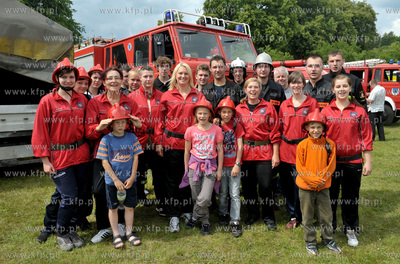 Gminne Zawody Sportowo - Pozarnicze OSP w Leznie. 24.06.2012...