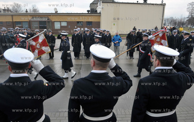 Port Wojenny w Gdyni Oksywie.Uroczystosc przekazania...