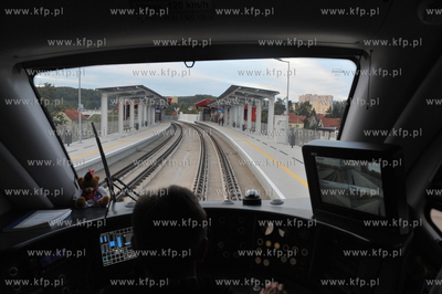 Oficjalna inauguracja polaczenia kolejowego Pomorskiej...