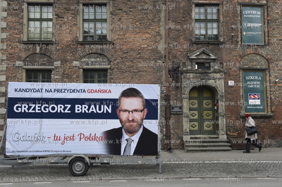 Reklama wyborcza Grzegorza Brauna, kandydata na prezydenta...