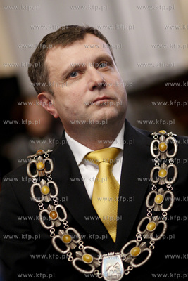 Sopot. Uroczysta sesja Rady Miasta. Zaprzysiezenie...