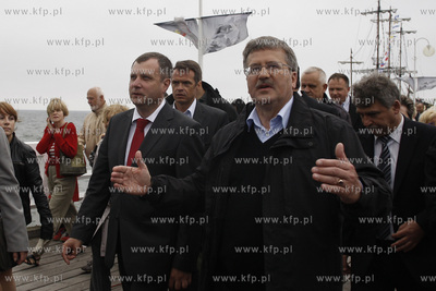 Sopot. Uroczyste otwarcie przystani jachtowej, ktore...