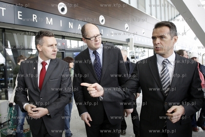 Gdańsk. Minister transportu budownictwa i gospodarki...