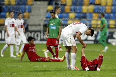 Gdynia. Mecz eliminacyjny do Mistrzostw Europy w pilce...