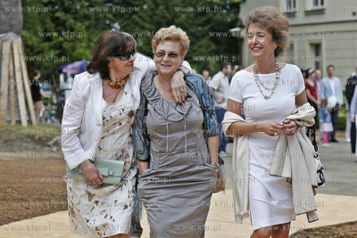 Gdansk.Uroczystość podpisania aktu erekcyjnego oraz...