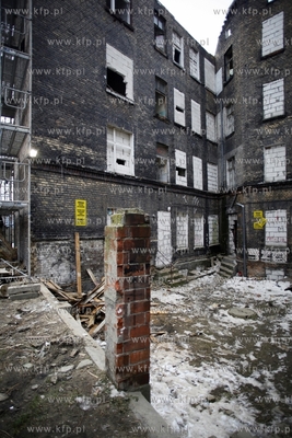 Biskupia Gorka w Gdansku. Kamienice przy ul. Biskupiej.
10.12.2013
fot....