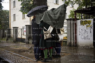 Gdańsk Wrzeszcz. Święto ul. Jaśkowa Dolina. Nz....