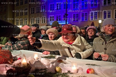 Gdańsk. Długi Targ. Wigilia miejska.
20.12.2015
fot....