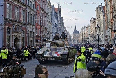 Gdańsk. II Krajowa Defilada Pamięci Żołnierzy Niezłomnych....