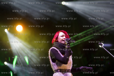 Gdańsk. Targ Węglowy. Wielki Final Orkiestry Swiatecznej...