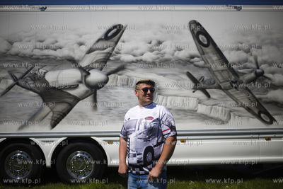 Pruszcz Gdański. Zlot pojazdów ciężarowych NAFRI...