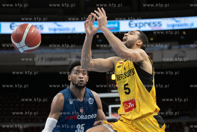 Argo Arena. FIBA Europe Cup. Trefl Sopot - CSM CSU...