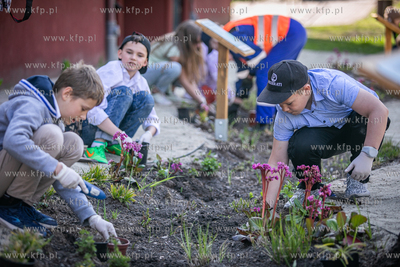 Sopot. Szkoła podstawowa nr. 1. Warsztaty z budowy...