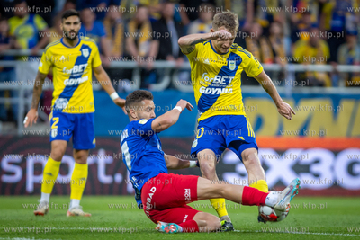 Baraże o ekstraklasę. Arka Gdynia - Odra Opole. Nz.
30.11.2023
fot....