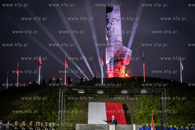 Gdańsk Westerplatte. 86. rocznica wybuchu II Wojny...