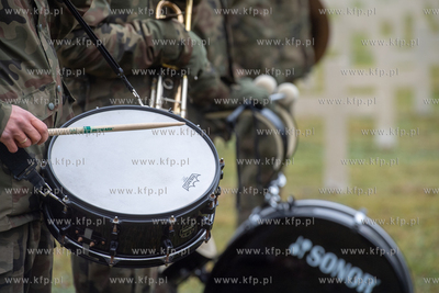 Wojskowy Cmentarz Francuski w Gdańsku. Uroczystości...