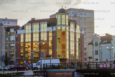 Tzw. "Złote" kamienice przy Długich Ogrodach W Gdańsku...