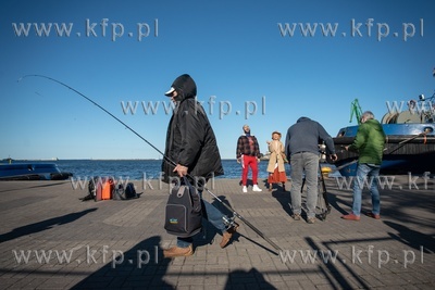 Port Gdynia, Nabrzeże Pilotowe. Plan zdjęciowy teledysku...