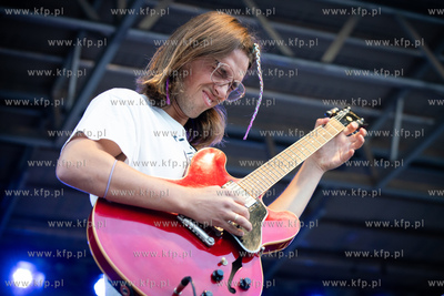 Gdańsk, Ołowianka. Jazz na Wyspie 2023. Nz. Koncert...