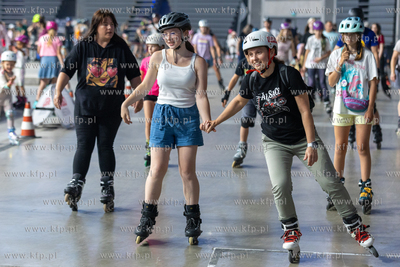 Sopot/Gdańsk Ergo Arena. Rolkowisko w Ergoarenie....