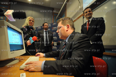 Gdansk. Spotkanie Radoslawa Sikorskiego, ministra spraw...