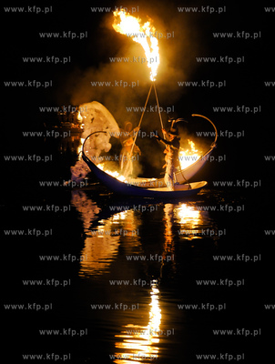 Gdansk. Akwen miedzy Reduta Wilk i Reduta Wyskok. XV...