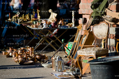 Gdansk.  Jarmark Dominikanski. Pchli targ przy Podwalu...