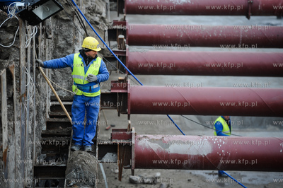 Gdansk. Budowa Teatru Szekspirowskiego. 
24.11.2011
fot....