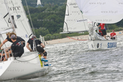 Sopot. Regaty Sopot Match Race zaliczane do cyklu Alpari...
